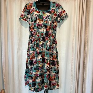 Walt Disney World Attractions Snapshot Dress